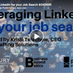 Leveraging linkedin for job search